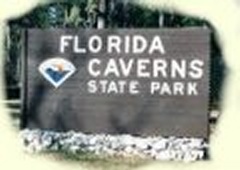 Florida Caverns State Park is located in Marianna, Florida.