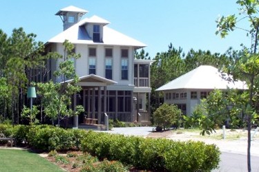 The Watercolor residential development in Seagrove Beach, Florida offers majestic beachfront homes.